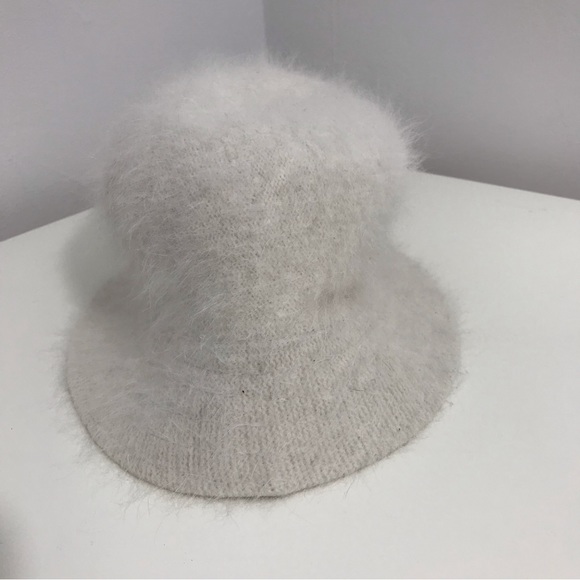 Brody Angora Wool White Hat - Picture 3 of 6
